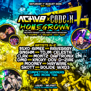 Activ8 X Code X - HomeGrown 1st August